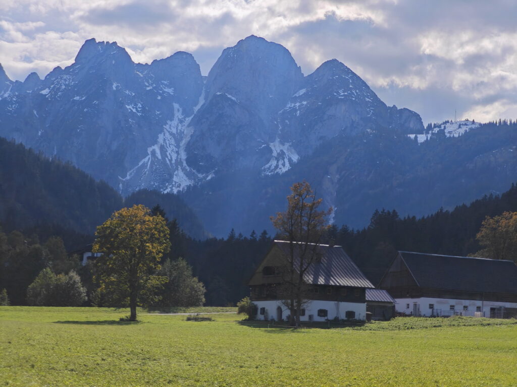 Der Gosaukamm mit dem Donnerkogel