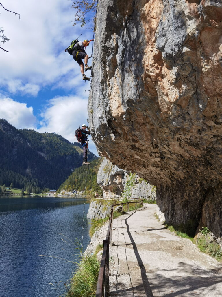 Gosausee Klettersteig mit faszinierender Himmelsleiter