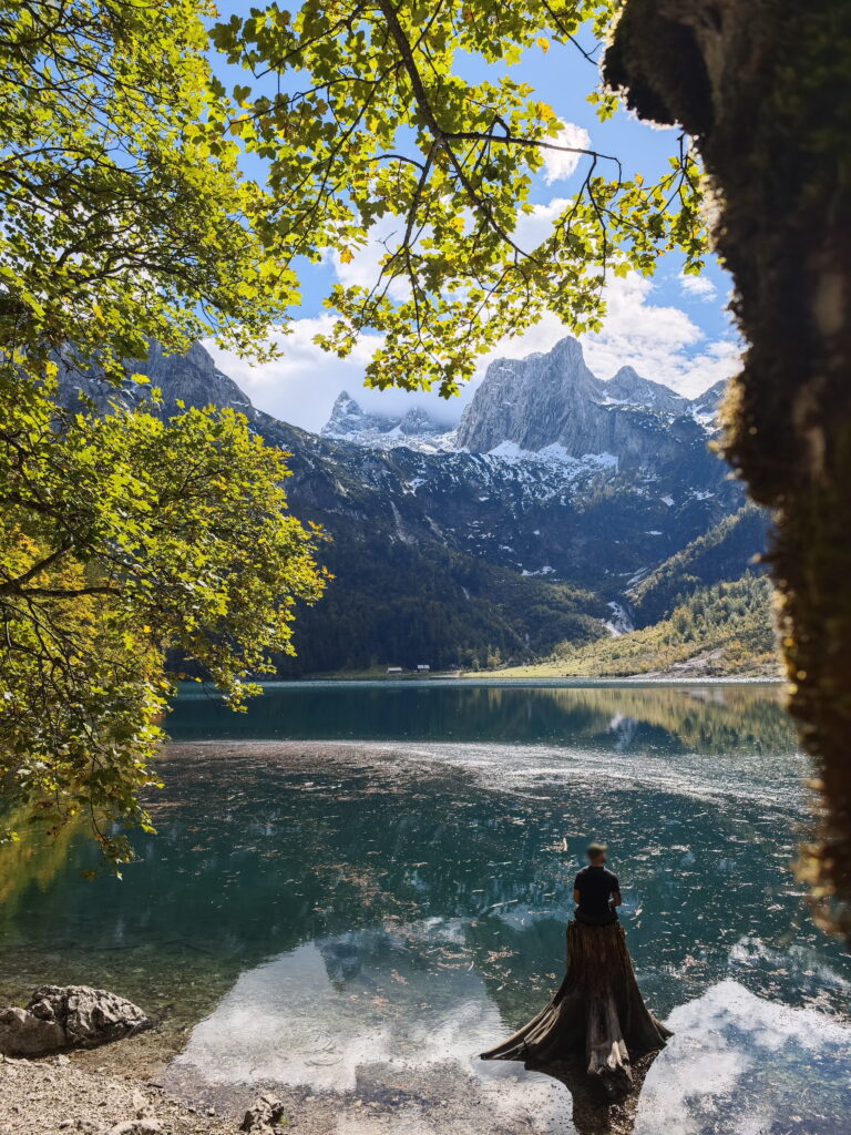 Hinterer Gosausee im Herbst